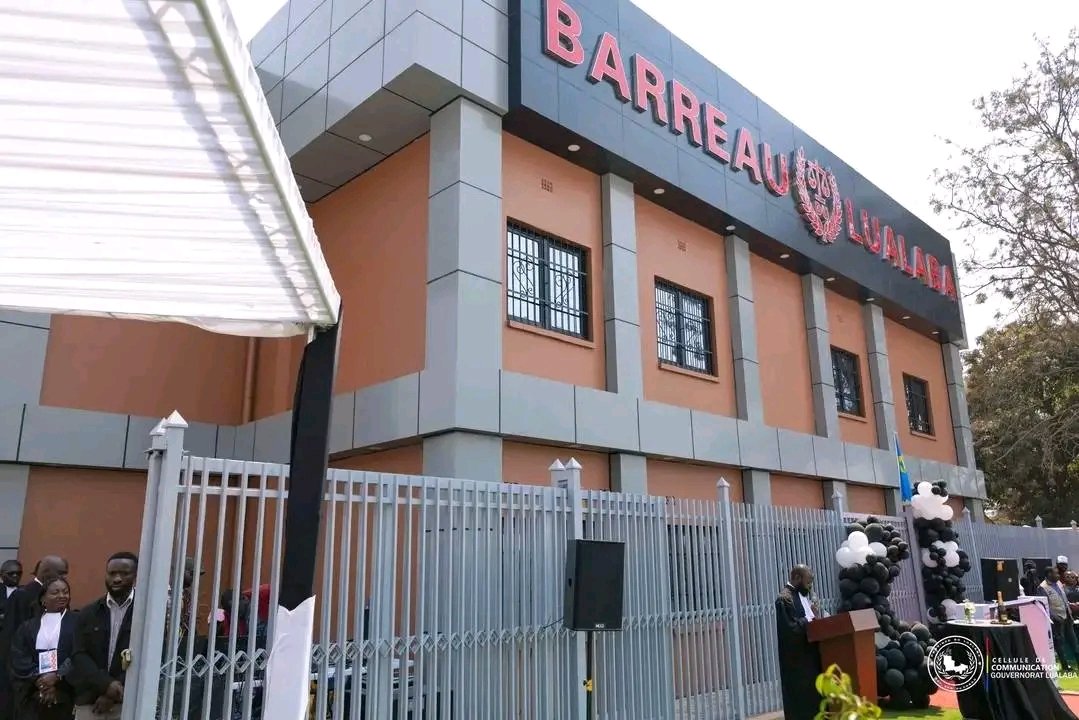 LA PLUS GRANDE MAISON DU BARREAU DANS LE GRAND KATANGA EST DÉSORMAIS INAUGURÉE À KOLWEZI