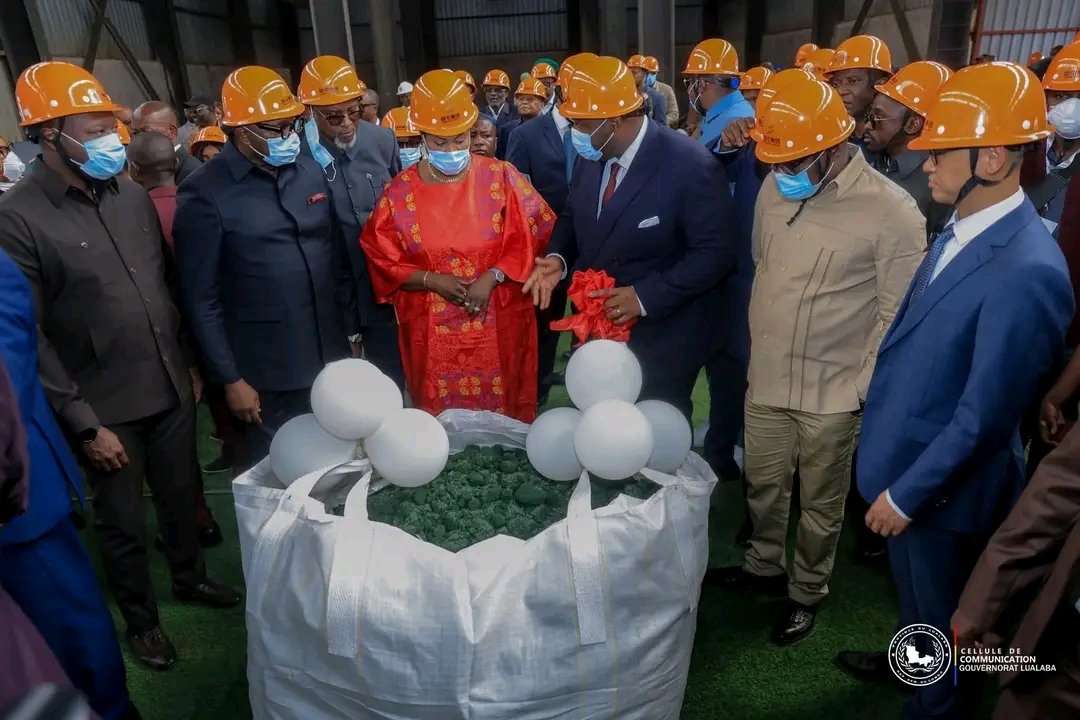 LUALABA: LANCEMENT OFFICIEL DE LA PRODUCTION DU COBALT À L’ENTREPRISE GÉNÉRALE DE COBALT(EGC S.A)