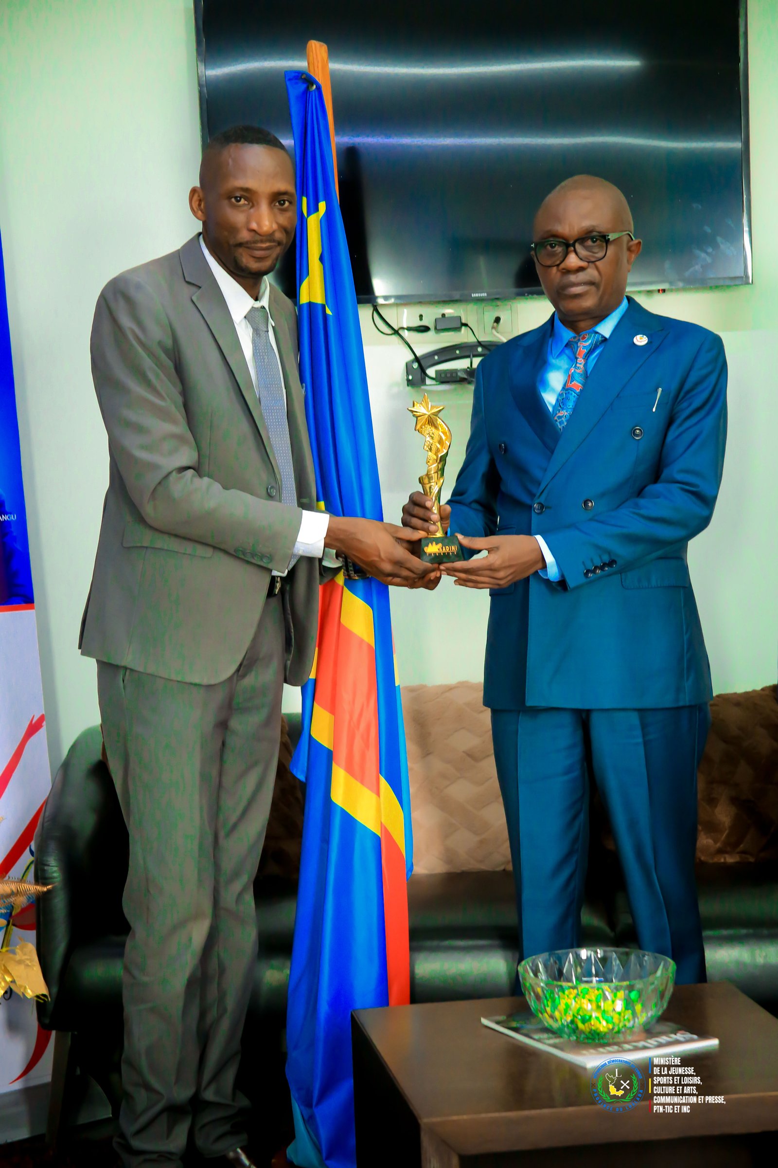 LUALABA/CULTURE: LE COORDONNATEUR DU FESTIVAL DU CINEMA DE LUALABA, RECU CE MERCREDI 12 MARS PAR LE MINISTRE DE LA CULTURE EN PROVINCE
